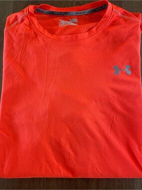 Under Armour Bright Orange Short-Sleeve Performance Tee